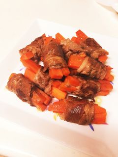 簡単!人参の豚肉巻き-レシピのメイン写真