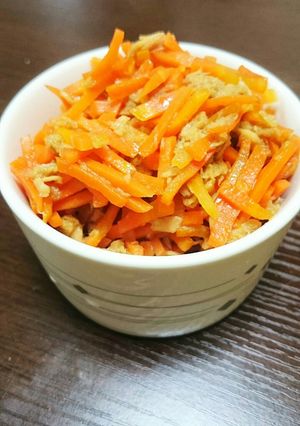 子供も大好き！ツナにんじん(ツナごはん)-レシピのメイン写真