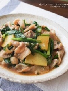 丼にも♪ニラたっぷりじゃが豚炒め☆-レシピのメイン写真