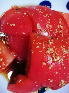 酢醤油冷やしトマト-レシピのメイン写真