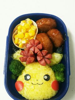 キャラ弁♡ピカチュウ-レシピのメイン写真