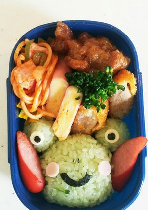 キャラ弁♡カエルさん-レシピのメイン写真