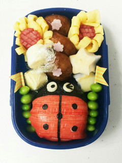 キャラ弁♡てんとう虫-レシピのメイン写真