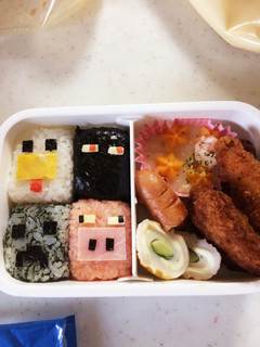 キャラ弁★マインクラフト②-レシピのメイン写真