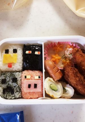 キャラ弁★マインクラフト②-レシピのメイン写真