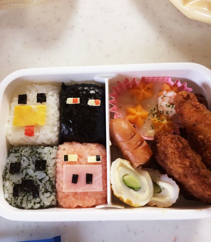 キャラ弁★マインクラフト②-レシピのメイン写真