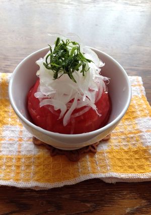 おもてなしに是非！トマトのレモンサラダ-レシピのメイン写真