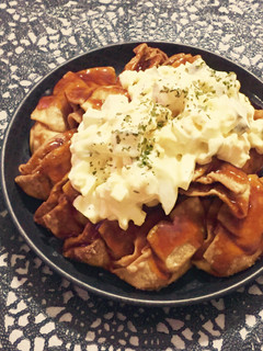 揚げ餃子の南蛮風甘酢あん&タルタルがけ-レシピのメイン写真
