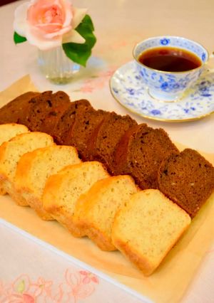 ホットケーキミックスで○●バナナケーキ-レシピのメイン写真