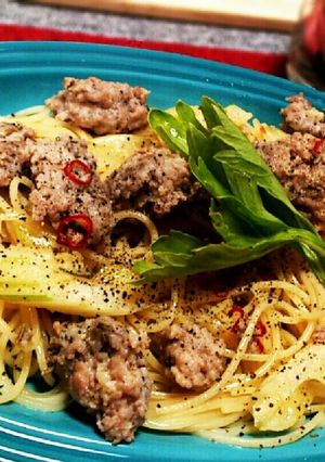 ハーブ香る♪イタリアンソーセージのパスタ-レシピのメイン写真