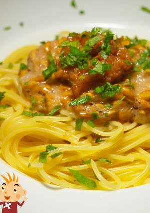 南高梅を使った梅納豆パスタ-レシピのメイン写真