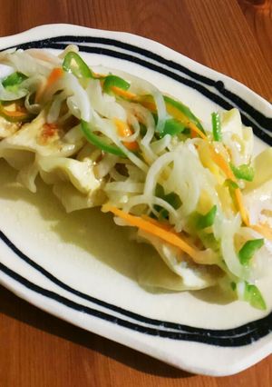 焼き餃子のマリネソースがけ-レシピのメイン写真