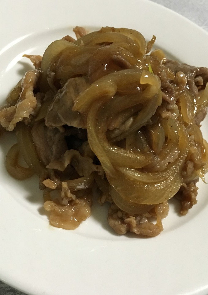 豚肉と玉ねぎのこってり炒め-レシピのメイン写真