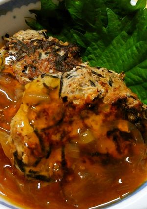 簡単！ヘルシーひじきと椎茸の鶏つくね♪-レシピのメイン写真