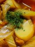 簡単！セロリとじゃが芋と舞茸のスープ☆