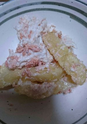 蒸し鶏とポテトの明太子サラダ-レシピのメイン写真