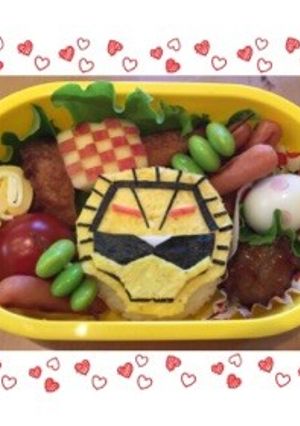 キャラ弁☆ジュウオウジャー☆-レシピのメイン写真