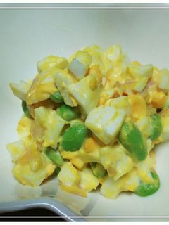 たまごと枝豆のサラダ-レシピのメイン写真
