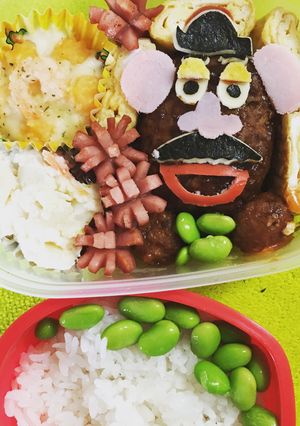 簡単キャラ弁 ミスターポテトヘッド-レシピのメイン写真