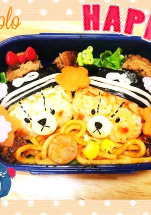 ルルロロ キャラ弁✩-レシピのメイン写真