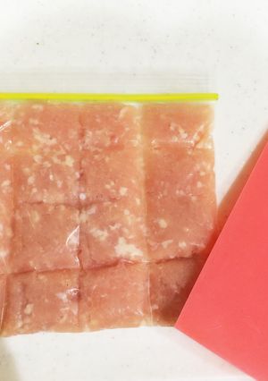 離乳食時に便利♪挽き肉の保存方法♪-レシピのメイン写真