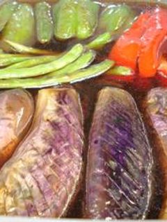 夏野菜の焼きびたし-レシピのメイン写真
