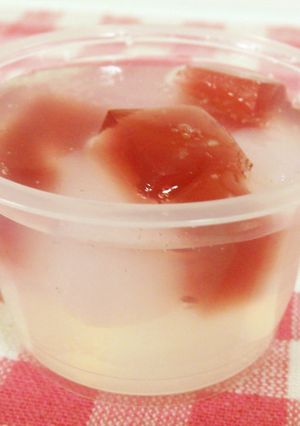 給食☆あじさいゼリー-レシピのメイン写真