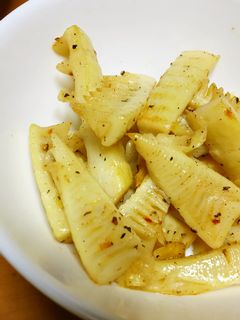きちんと洋風!たけのこの一口ステーキ-レシピのメイン写真