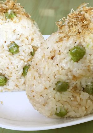 ☆ごま油香る いわし節 緑豆 おにぎり-レシピのメイン写真