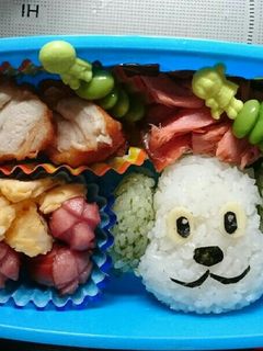 わんわん キャラ弁-レシピのメイン写真