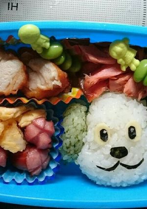 わんわん　キャラ弁-レシピのメイン写真