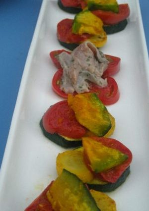 夏野菜のカラフル前菜-レシピのメイン写真