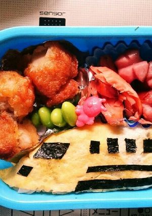 新幹線　キャラ弁-レシピのメイン写真