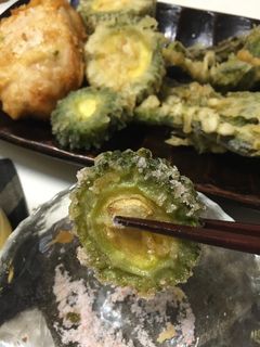 ゴーヤの天ぷら-レシピのメイン写真