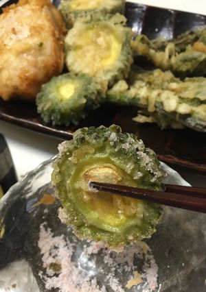 ゴーヤの天ぷら-レシピのメイン写真