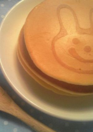 楽しい♡ふわふわお絵描きホットケーキ-レシピのメイン写真