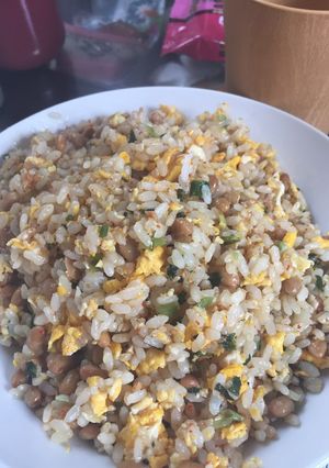 納豆チャーハン和風-レシピのメイン写真