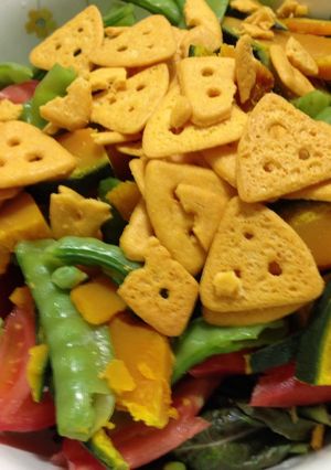 一瞬で豪華に チーザcheezaサラダ-レシピのメイン写真