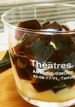 おうちカフェ☆ソイラテ風ゼリー-レシピのメイン写真