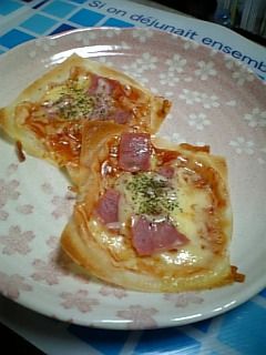 パリっと皮イイ♡一口ピザ-レシピのメイン写真