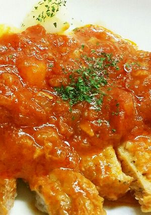 豚ロースのトマト煮 -レシピのメイン写真