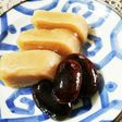 花豆煮汁活用★レンジでういろう♪