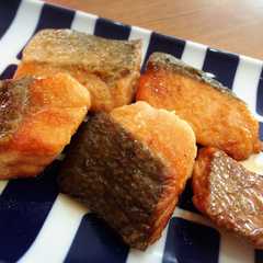 A picture of 簡単お弁当にも★鮭のてりやき.