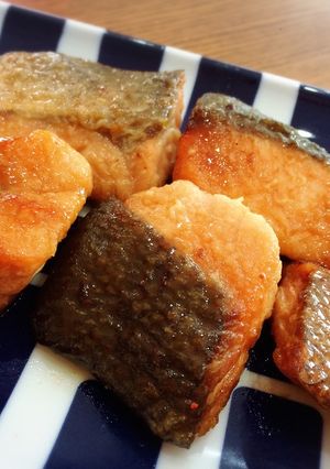 簡単お弁当にも★鮭のてりやき-レシピのメイン写真