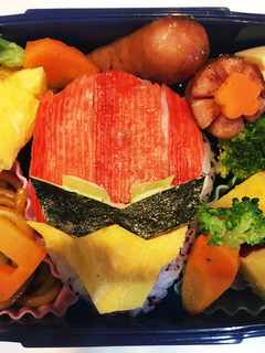 キャラ弁 ジュウオウジャーイーグル-レシピのメイン写真