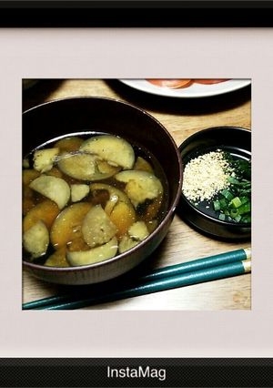 このまま飲める!?なすのうどんつゆ-レシピのメイン写真