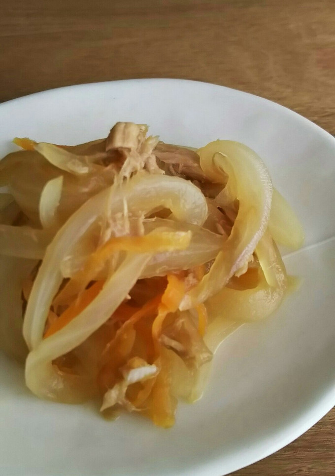 常備菜に！玉ねぎにんじんツナの和風炒め-レシピのメイン写真