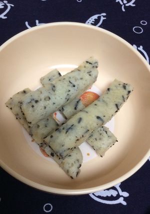 基本材料三つ！離乳食手づかみ蒸しパン-レシピのメイン写真