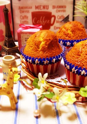 ワンボールでアメリカンな♡カップケーキ♪-レシピのメイン写真
