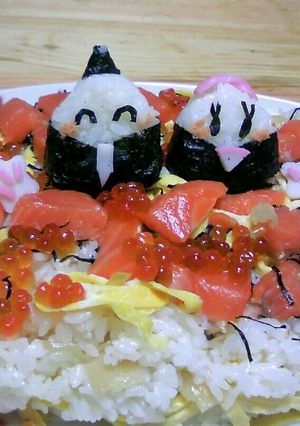 雛ちらし-レシピのメイン写真
